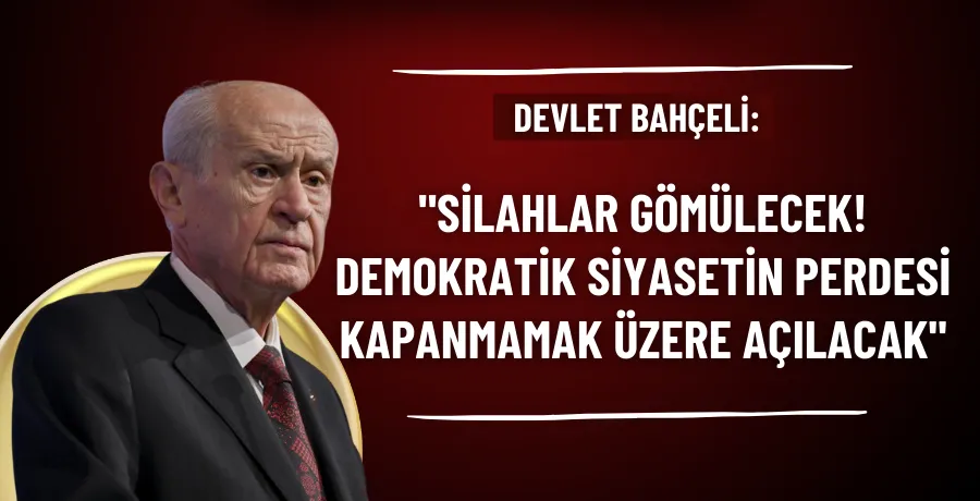 Bahçeli: 