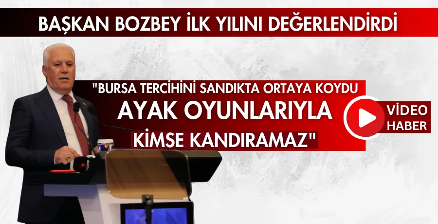 Başkan Bozbey: 