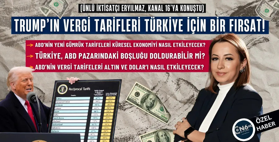 Trump’ın vergi tarifleri Türkiye için bir fırsat!