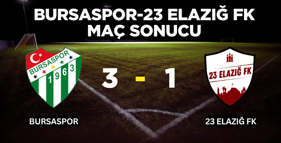Bursaspor galip ama şampiyonluk ertelendi!