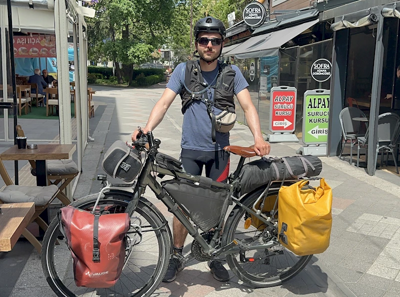 Bisiklet tutkunu Fransız