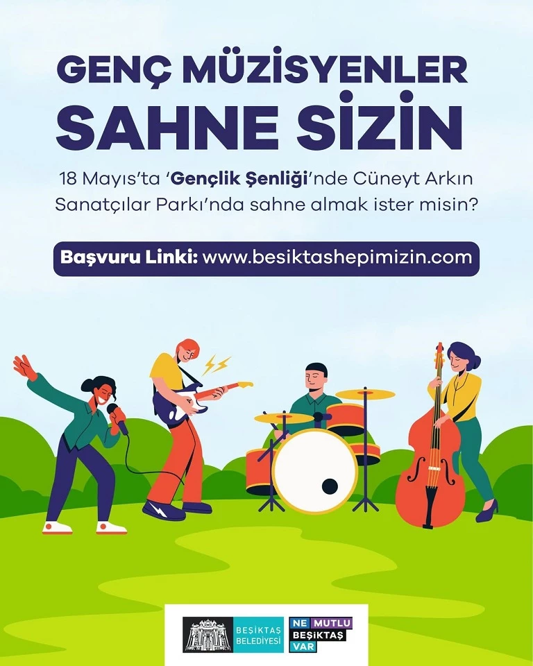 Beşiktaş Belediyesi’nden 19 Mayıs Gençlik ve Spor Bayramı şenliği