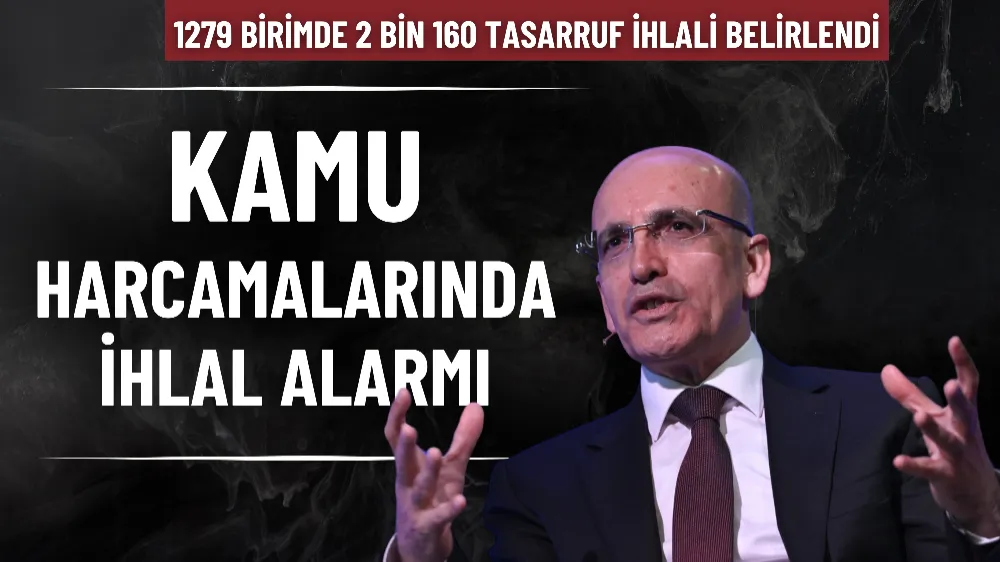 Kamu harcamalarında ihlal alarmı