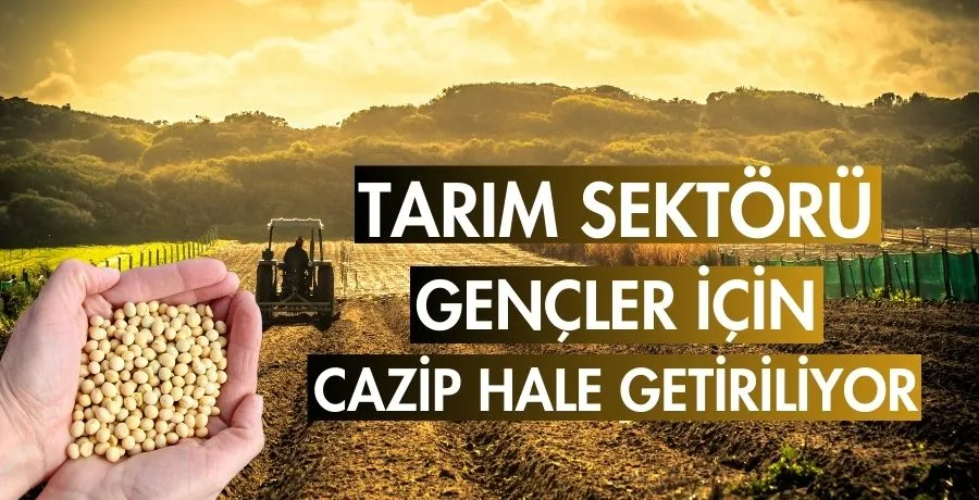Tarım sektörü gençler için cazip hale getiriliyor