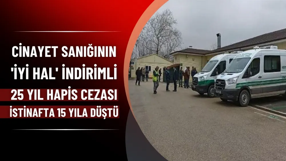 Cinayet sanığının 