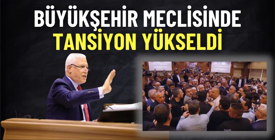 Bursa Büyükşehir Meclisi’nde tansiyon yükseldi