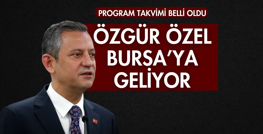Özgür Özel Bursa