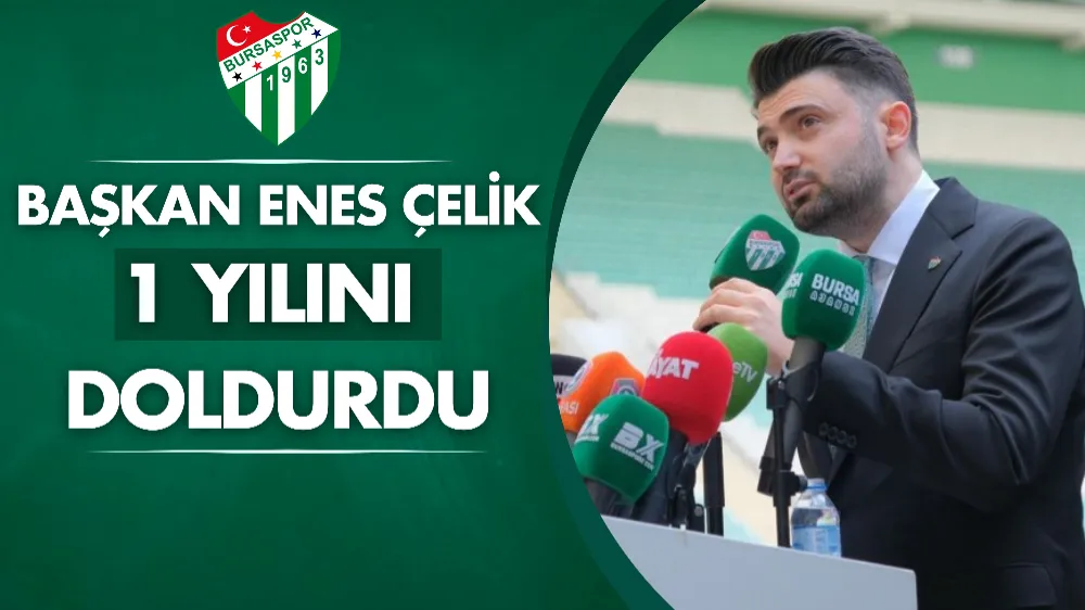Başkan Enes Çelik 1 yılını doldurdu