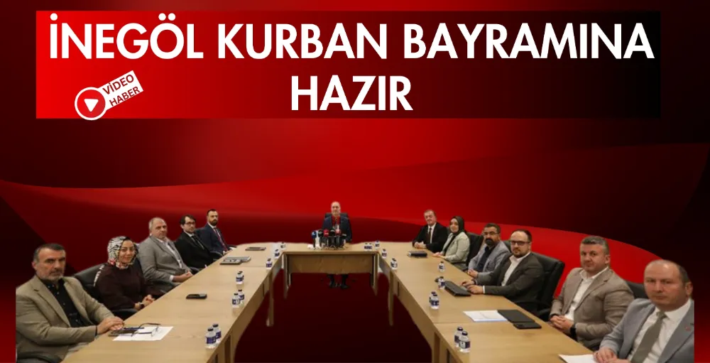 İnegöl Kurban bayramına hazır