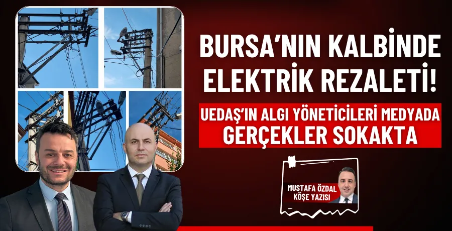 Bursa’nın kalbinde elektrik rezaleti!