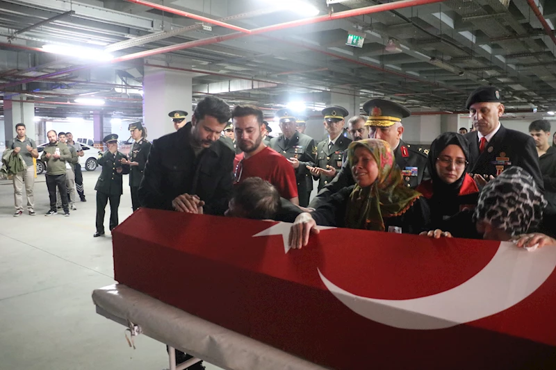 Şehit uzman çavuşun cenazesi, memleketi Afyonkarahisar