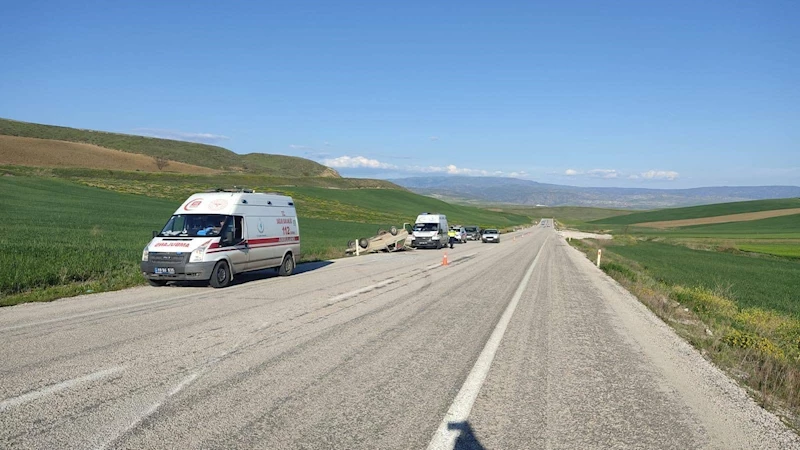 Çorum’da kaza: 4 yaralı