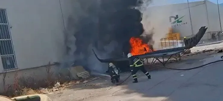 Bursa’da tekstil fabrikasında yangın