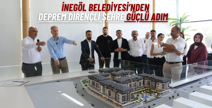 İnegöl’deki Dev Kentsel Dönüşümün Örnek Dairesi Görücüye Çıktı