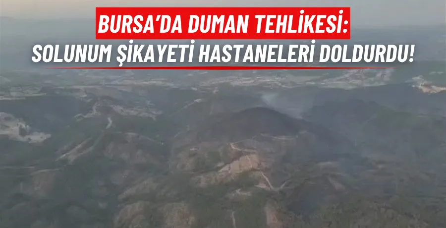 Hastaneler solunum şikayet üzerine doldu taştı