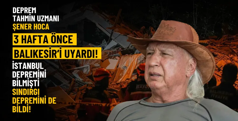 Şener Üşümezsoy yine nokta atışı yaptı