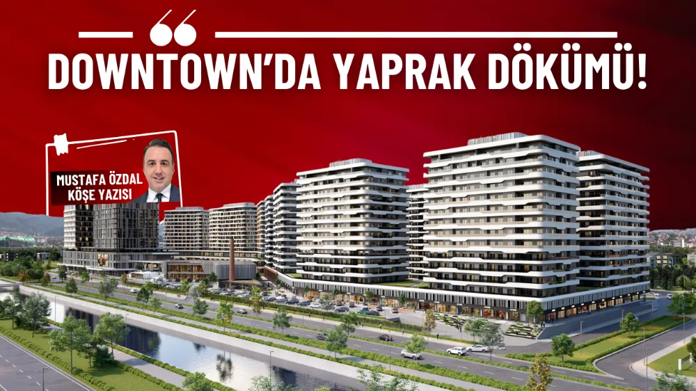 Downtown’da yaprak dökümü !
