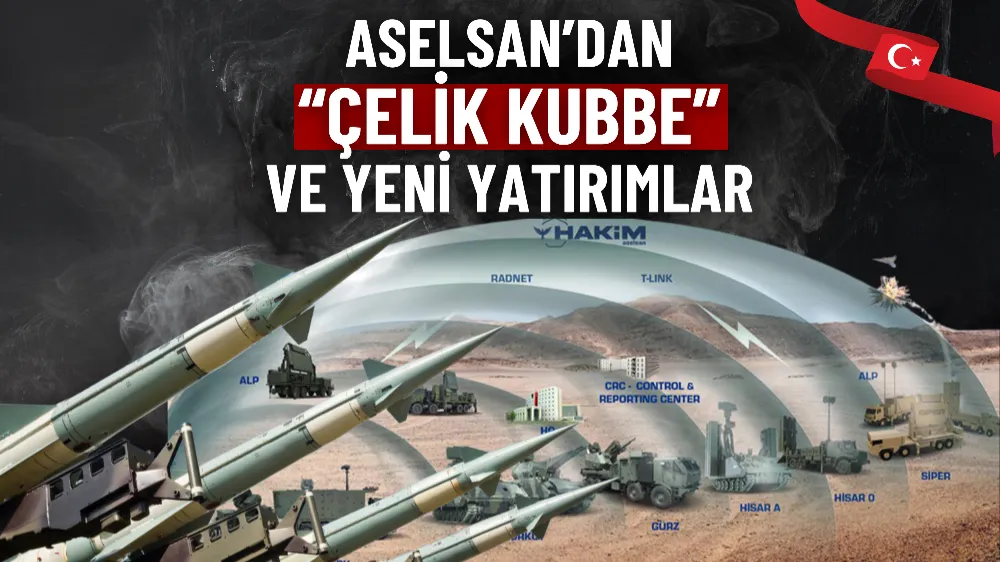 ASELSAN’dan “Çelik Kubbe” ve yeni yatırımlar