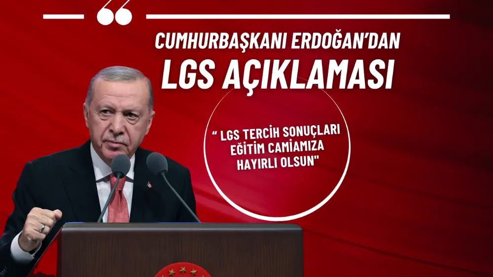 Cumhurbaşkanı Erdoğan