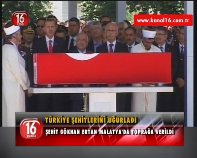TÜRKİYE ŞEHİTLERİNİ UĞURLADI