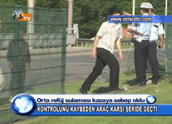 ORTA REFÜJ SULAMASI KAZAYA SEBEP OLDU