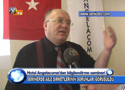 HOTEL ANGELACOMA`DAN BİLGİLENDİRME SEMİNERİ