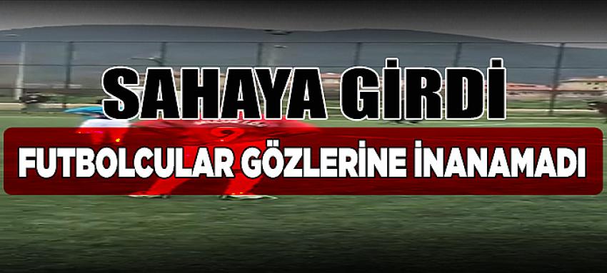 Futbolcular gözlerine inanamadı
