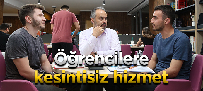 Büyükşehir?le 7/24 ders imkanı